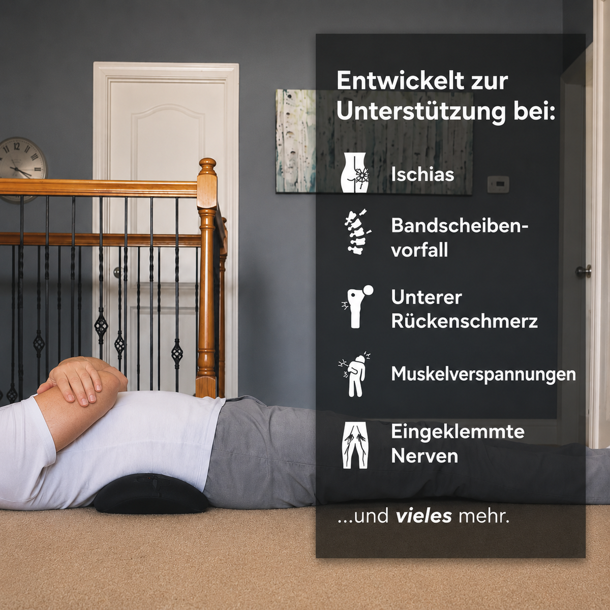 Beende deine Rücken- und Ischiasschmerzen ohne OP – mit nur 15 Minuten pro Tag.
